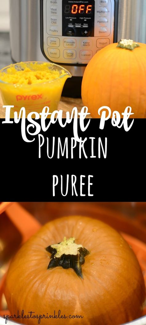 Making Pumpkin Puree, Instant Pot Pumpkin, Pumpkin Puree Recipes, Cooking Pumpkin, Pumpkin Spice Recipe, Homemade Pumpkin Puree, How To Make Pumpkin, Cream Face, Makeup Removal