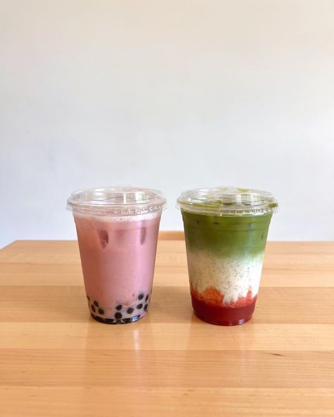 Strawberry Matcha, Pretty Drinks, Chia Seeds, Superfoods, Healthy Drinks, Healthy Life, Spring Time, Matcha, Healthy Recipes