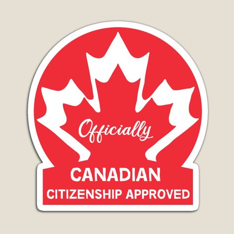 Canadian Citizenship Party, Citizenship Party, Canadian Citizenship, Canadian Passport, Ottawa Canada, 2025 Vision, 2024 Vision, Fridge Magnet, Ottawa