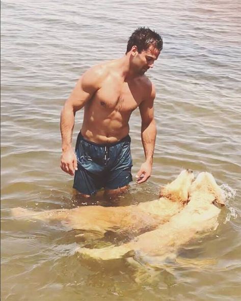 Eric Decker Eric Decker, James Decker, Jessie James Decker, Jessie James, The Way He Looks, Beach Babe, Post Workout, Gq, Puppies