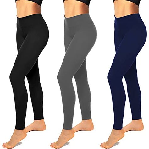 Limited-time deal: High Waisted Leggings for Women No See-Through-Soft Athletic Tummy Control Black Pants for Running Yoga Workout Best Leggings For Women, Running Yoga Pants, Whitney Simmons, High Waisted Black Leggings, Buttery Soft Leggings, High Waist Yoga Pants, Black Seamless, 11 59, Womens Leggings