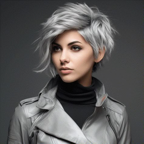 54 Trending Wolf Haircut Ideas for 2023 Wolf Haircut, Edgy Haircuts, Messy Short Hair, Edgy Short Hair, Edgy Hair, Short Hair Haircuts, Haircut Ideas, Gray Hair, Grey Hair