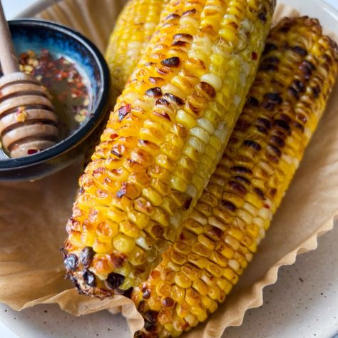 Honey Butter Corn, Hot Honey Butter, Easy Home Cooked Meals, Honey Corn, The Modern Nonna, Modern Nonna, Vegetable Egg Rolls, Butter Corn, Honey Butter Recipe