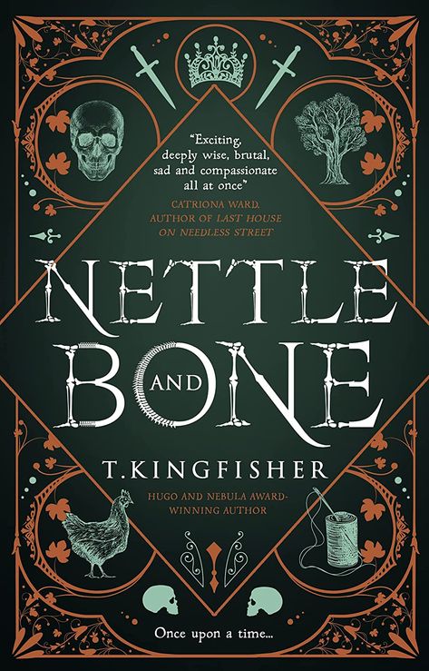 Horror Fantasy Books, Beautiful Book Covers Art, Nettle And Bone, T Kingfisher, Horror Magazine, Sam Page, 2023 Books, Horror Book Covers, Best Short Stories