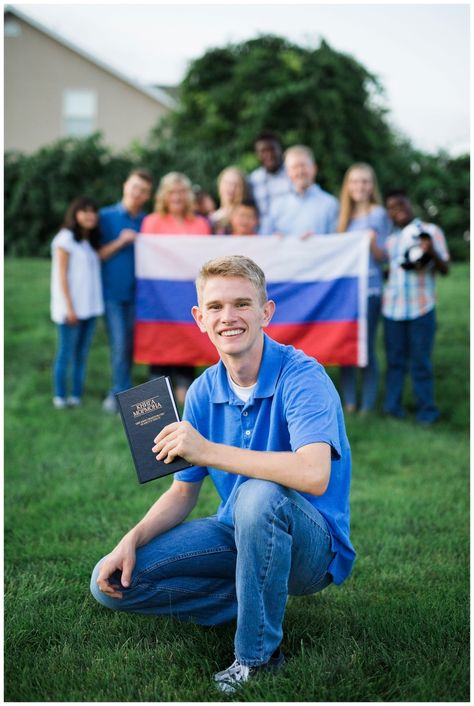 LDS Missionary Summer Family Pictures || Idaho Family Photographer || Casey James Photography Lds Mission Photoshoot, Mission Pictures Elders, Lds Missionary Photoshoot, Missionary Pictures With Flag, Missionary Photoshoot Elder, Lds Mission Pictures, Lds Missionary Pictures, Lds Sister Missionary Outfits, Mission Photoshoot