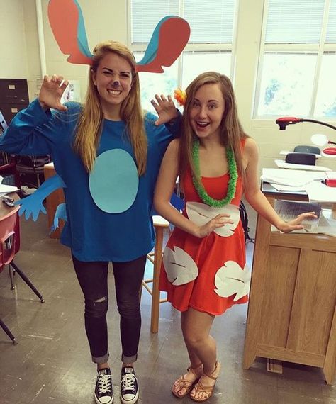 25 Insanely Creative Halloween Costumes Inspired By Your Favorite Things - EcstasyCoffee Stitch Costumes, Lilo And Stitch Halloween, Stitch Halloween Costume, Lilo And Stitch Costume, Diy Stitch, Stitch Costume, Halloween Parejas, Lilo Und Stitch, Halloween Costumes 2016