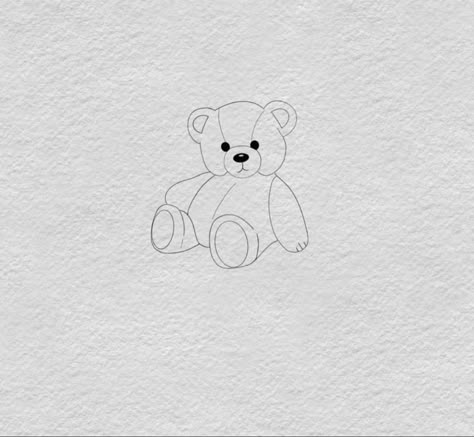 Outline Of A Bear Tattoo, Small Tattoos Teddy Bear, Fine Line Teddy Bear, Minimal Teddy Bear Tattoo, Minimalist Teddy Bear Tattoo, Teddy Bear Tattoo Small Simple Outline, Mini Teddy Bear Tattoo, Stuffed Animal Tattoo Simple, Dainty Teddy Bear Tattoo