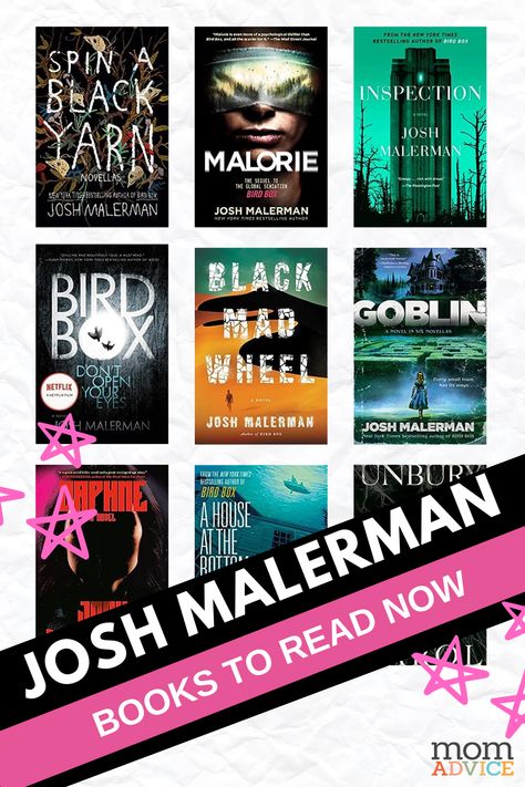 Josh Malerman Books in Order Netflix Film, Bird Box, Rough Draft, Horror Novel, Bird Boxes, Best Books, Save Her, Book Box, Great Books