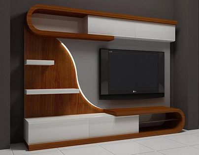 Tv Wall Panel, Lcd Panel Design, Modern Tv Unit Designs, Tv Unit Furniture Design, Tv Unit Decor, Modern Tv Wall Units, Tv Unit Interior Design, Modern Tv Wall, Tv Cabinet Design