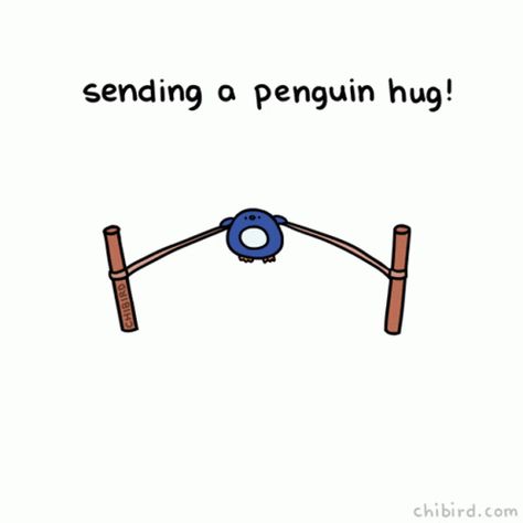 Virtual Hug GIF - Virtual Hug Penguin - Discover & Share GIFs Motivational Penguin, Virtual Hug Gif, Hugs Quotes, Penguin Hug, Milk Mocha, Hug Gif, Cheer Up Quotes, Cute Hug, Virtual Hug