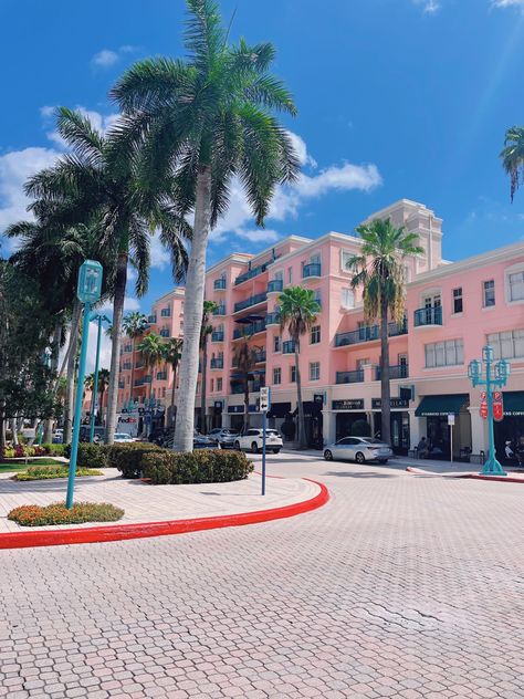 Pink Florida Aesthetic, Small Town Florida Aesthetic, Boca Raton Aesthetic, Downtown Tampa Florida Aesthetic, Boca Rotan Florida, Miami Florida Vacation, Zepeto Wallpaper, Boca Raton Florida Aesthetic, Boca Raton Florida Houses