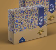 Raya Packaging Design, Baklava Box Design, Ramadan Packaging Design, Baklava Packaging, Sweet Box Packaging, Luxury Box Design, Gift Packaging Design, Sweet Box Design, Luxury Packaging Design