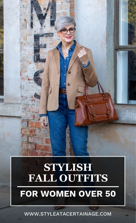 As we head into fall, it's time to start thinking about our wardrobe and what pieces we'll need to get us through the cooler months. If you're like most women over 50, you want outfits that are stylish and timeless. We've put together 5 outfit ideas that will help you look chic all season long. So, whether you're looking for a cozy sweater dress or some denim-on-denim goodness, we've got you covered! Fall Wardrobe For Women Over 50, Women’s Fall Fashion Over 40, Winter Outfits For 50+, Classic Style Outfits Winter, Winter Outfits For Women Over 50, Winter Outfits Women Classy, Fall Fashion For Women Over 50, Fall Outfits Women Over 50 Classy, 2024 Fall Outfits Women Over 50