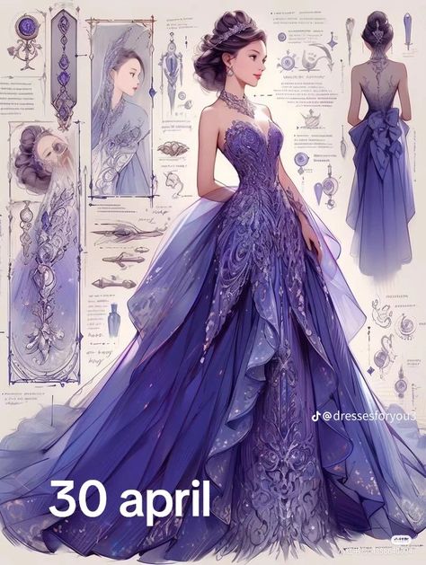 Galaxy Dress Drawing, Galaxy Dress, Dreamy Gowns, Prom Inspiration, Dress Pictures, Dress Art, Dress Drawing, Fantasy Gowns, Fantasy Dress