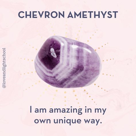 Chevron Amethyst Crystal Meaning, Chevron Amethyst Meaning, Purple Board, Calm Energy, Crystal Vibes, Chevron Amethyst, Spiritual Crystals, I Am Amazing, Crystal Therapy