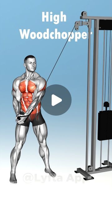 Cable Core Workout, Cable Workouts, Machine Workouts, Cable Machine Workout, Cable Workout, Gym Exercises, Arm Work, Workout Tracker, Hiit Workout At Home