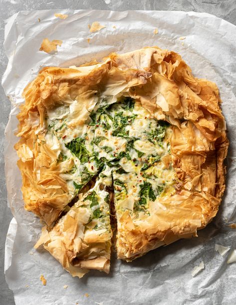 Phyllo Crust Quiche, Quiche With Filo Dough Crust, Filo Dough Pizza Recipes, Phyllo Quiche Recipe, Quiche With Phyllo Crust, Phyllo Dough Quiche, Spinach Phyllo Recipes, Phyllo Quiche, Phylo Pastry Recipes