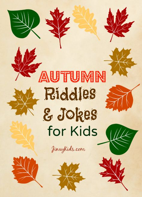 Riddles and jokes are an ideal way to get kids laughing while helping to get their brains thinking at the same time. Here are some great autumn riddles and jokes for kids. Halloween Riddles, Children Laughing, Christmas Riddles, Riddles For Kids, Thanksgiving Jokes, Kids Jokes, Lunchbox Jokes, Kids Laughing, Best Funny Jokes