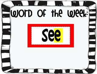 Sight Word Writing Practice - Miss Kindergarten Sight Word Writing Practice, Week Template, Word Ideas, Word Of The Week, Miss Kindergarten, Classroom Pictures, Fluency Activities, Teaching Sight Words, Kindergarten Skills