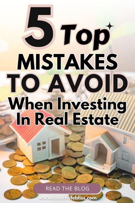 Real estate investment is an incredibly promising avenue for wealth and securing a prosperous future. In this brief guide, we explore a few mistakes you’ll want to avoid when investing in real estate. #investment #tips #airbnb Real Estate Training, Investing In Real Estate, Investment Tips, Real Estate Investment, Finance Investing, Estate Planning, Real Estate Tips, Real Estate Investing, Business Tips