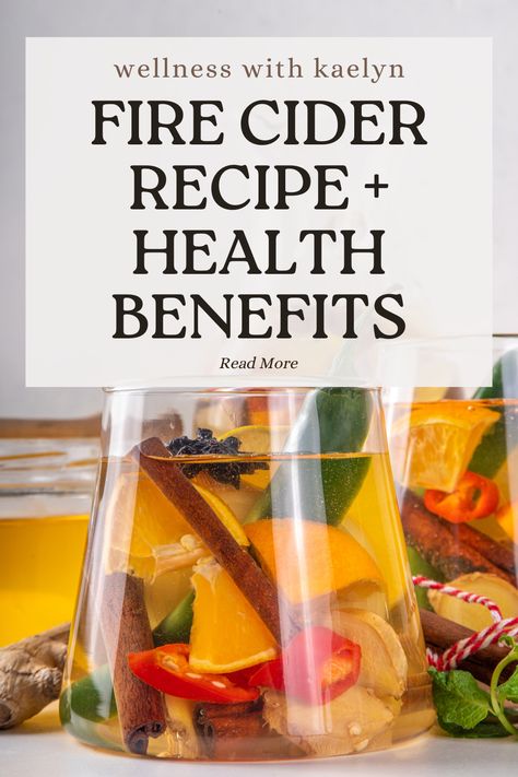 Curious about fire cider for immune health? This post shares all about fire cider health benefits and a traditional diy fire cider recipe What Is Fire Cider, Homemade Fire Cider, Diy Fire Cider, Fire Cider Recipe Benefits, Fire Honey Recipe, Benefits Of Fire Cider, Cider Fire, Orange Cider Recipe, Rosemary Health Benefits