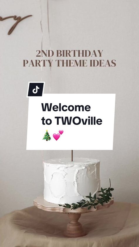 The Pinterest Party ✨ on TikTok Welcome To Twoville Birthday, Twoville Birthday Party, 2nd Bday Theme, 2nd Birthday Party Themes, Pinterest Party, Winter Baby, The Grinch, 2nd Birthday Parties, Baby Winter