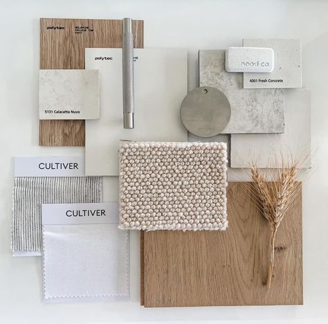 Holly Staines | Interior Designer | Kitchen & Bathroom Design on Instagram: "My favorite part is when you get to see all the selections you’ve made come together 😊 #interiordesign #colourselection #interiorstyling #interiorinspiration #sampleboardinspo #sampleboard #ffeselections" Flat Lays Interior Design, House Design Mood Board, Design Boards Interior, Kitchen Mood Board Colour Palettes, Kitchen Moodboard, Materials Board Interior Design, Mood Board Interior, Interior Design Moodboard, Kitchen Mood Board