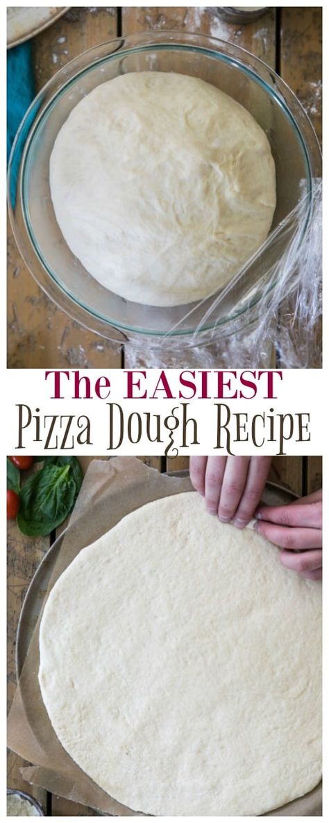 Foolproof Pizza Dough, The Best Pizza Dough, Crazy Bread, Easy Pizza Crust, Fast Pizza, Best Pizza Dough Recipe, Recipes With Yeast, Baking Breads, Pizza Baking