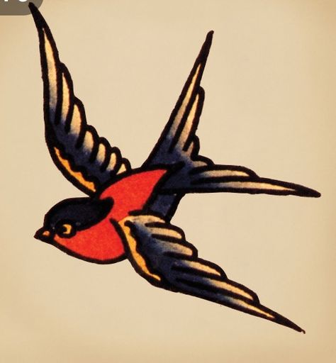 The free swallow tattoo you can get. Sailor Swallow Tattoo, American Traditional Sailor Jerry Tattoo, Sailor Sparrow Tattoo, Sailor Jerry Tattoo For Women, Sailor Jerry Sparrow, Sailor Jerry Sparrow Tattoo, Sailor Jerry Swallow Tattoos, Sailor Jerry Tattoo, Swallow Tattoo Sailor Jerry