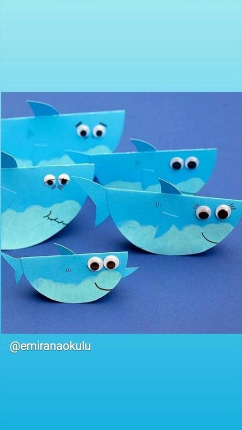 Under Water Animals Craft, Under The Sea Arts And Crafts For Kids, Sea Animals Crafts For Kids, Sea Animal Crafts For Preschool, Underwater Crafts For Kids, Under The Sea Crafts For Preschoolers, Sea Life Crafts, Sea Animal Crafts, Ocean Ideas