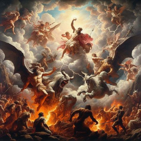 Angel Battle, Demon Back, Battle Art, Olympian Gods, Jesus Background, Surealism Art, Eagle Images, Jesus Christ Artwork, Heaven Art