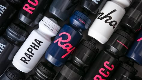 Pro Team Water Bottle | Pro Team Cycling Water Bottle For Every Ride | Rapha Team Water Bottles, Johnny Be Good, Cool Vector, Cycling Water Bottle, Nozzle Design, Bike Illustration, Bike Water Bottle, Black Bike, Sports Drink