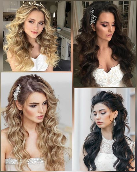 Wedding Hairstyles For Plus Size Brides, Ciara Wedding, Double Chin Hairstyles, Hairstyles For Fat Faces, Hairstyles For Gowns, Chubby Face, Engagement Hairstyles, Plus Size Brides, Wedding Hair Down