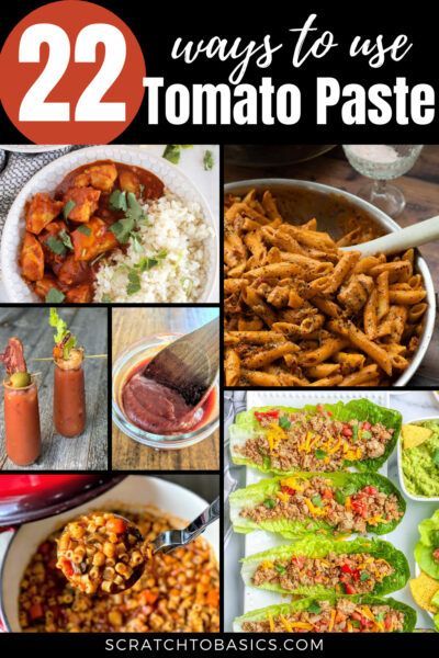 Tomato Paste Dinner Recipes, Tomato Paste Recipes Dinners, What To Do With Tomato Paste, Use Up Tomato Paste, Recipe Using Tomato Paste, Tomato Paste Uses Recipes, Meals With Tomato Paste, What To Make With Tomato Paste, Uses For Tomato Paste