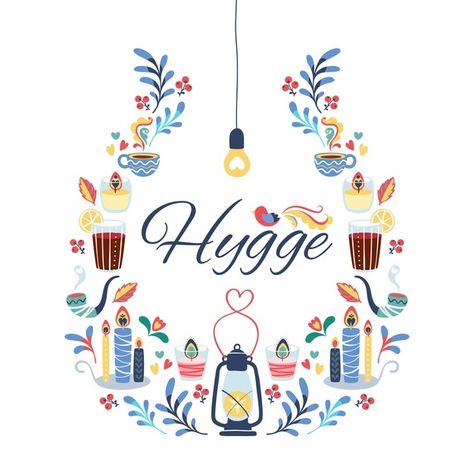 Set of danish hygge elements Premium Vec... | Premium Vector #Freepik #vector #coffee #illustration #relax #knitting Hygge Illustration, Danish Hygge, Cozy Mood, Hygge Life, Hygge Style, Christmas Typography, Scandinavian Bathroom, Style Background, Yearly Planner