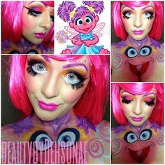 Abby Cadabby Costume, Sesame Street Halloween, Sesame Street Halloween Costumes, Happy Early Birthday, Pretty Pretty Princess, Abby Cadabby, Halloween Costumes Diy, Face Painting Ideas, Costumes Diy