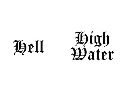 Come Hell Or High Water Tattoo, Jelly Roll Tattoo Ideas, Hell Or High Water Tattoo, Black Flash Tattoos, Sin Tattoo, Hell Or High Water, Ink Therapy, Water Tattoo, Flash Tattoos