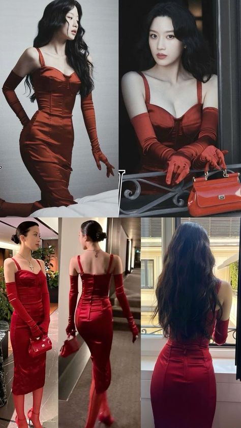 22th Birthday, Prom Dress Inspiration, Note Box, Satin Color, Looks Chic, 인물 사진, Fancy Outfits, Grace Kelly, Kpop Outfits