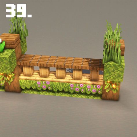 Minecraft Bedrock Build Ideas, Minecraft Workstation Ideas, Minecraft Houses Middle Ages, Overgrown Minecraft Portal, Minecraft Entrance Ideas Arch, Garden Entrance Minecraft, Curtain Banner Minecraft, Minecraft Swamp Build Ideas, Minecraft Leaf Archway