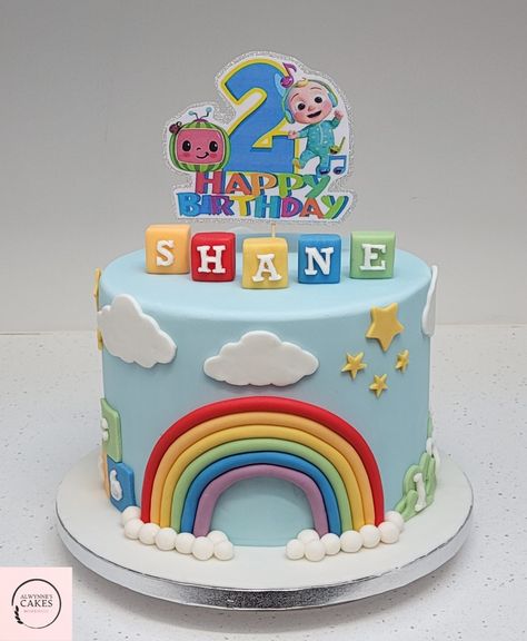 Cocomelon Cake, Homemade Cakes, 2nd Birthday, Birthday Cake, Happy Birthday, Cake, Birthday