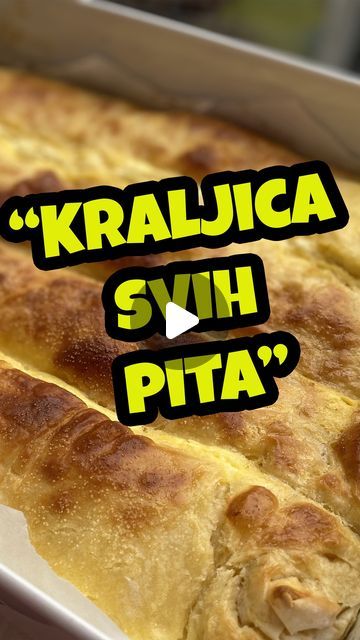 Serbian Pita Recipe, Pita Recipes, Serbian Recipes, Pita, Bread, Baking, On Instagram