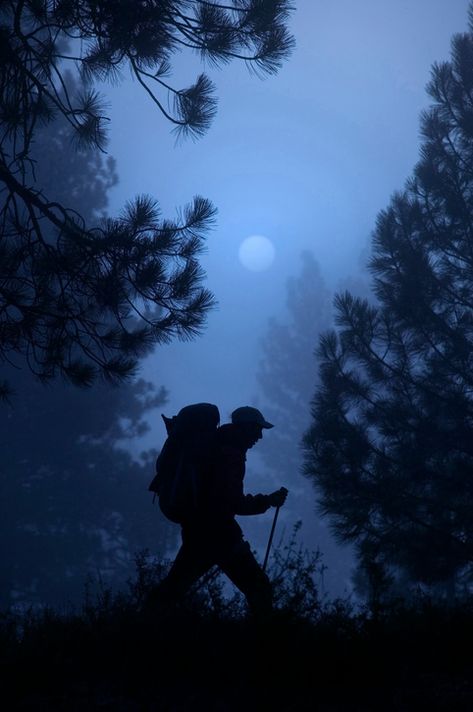 The Magic of Walking at Night | The Art of Manliness Walking At Night, Mountains At Night, Night Hiking, Change Your Perspective, Art Of Manliness, Camping Aesthetic, World Of Darkness, Camping Accessories, Start Today