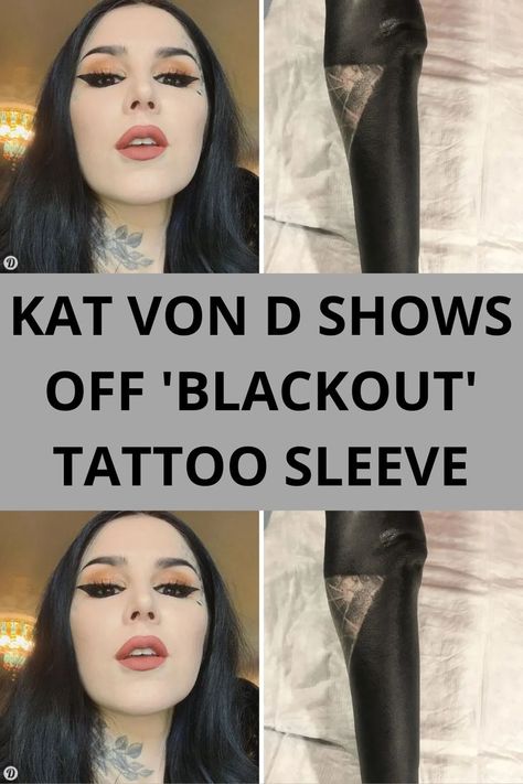 Brazilian Tattoo, Blackout Tattoo, Clever Tattoos, Photo Fails, Weird Tattoos, Bad Tattoos, Photo Pin, Kat Von, Kat Von D