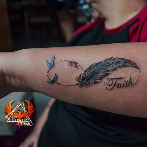 Cross Tattoo Ideas, Fly Tattoo, Chain Tattoo, Flying Tattoo, Text Tattoo, Tattoo Ideas For Women, Feather Tattoo, Feather Tattoos, Colorful Bird