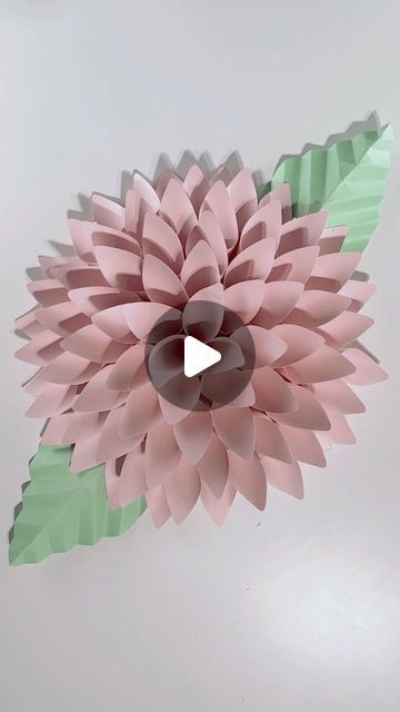 Deaney Weaney Blooms on Instagram: "Let’s craft this simple paper dahlia this Friday night 🫰🏼 We also have a larger digital template version (12 inches) in SVG and PDF of this version of paper dahlia Comment DAHLIA and I’ll send the link on where to get the template #dahlias #papercrafting #paperflowerbackdrop #cricutcreations #paperflorist #etsyshop #paperflowerwall #cricutmade #cardstockflowers #paperartist #giantpaperflower #paperdahlia #paperflowertemplates #floresdepapelgigantes #largepaperflowers #handmadeflowers #paperflower #paperflowertemplate #papercrafts #cardstockcrafts #paperflowers #cricutexplore #cricutmaker #cricutexplore2 #DIYdecor" Dalia Flower, Cardboard Crafts Decoration, Flower Wall Decoration, Cardstock Crafts, Paper Dahlia, Large Paper Flowers, Paper Flower Template, Paper Flower Backdrop, Paper Flower Wall