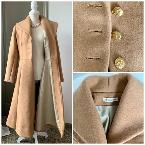 Charm Patterns by Gertie Princess Coat (details in comments): sewing Diy Winter Coat, Coat Details, Sewing Coat, Coat Pattern Sewing, Princess Coat, Diy Wardrobe, Machine Sewing, Altering Clothes, Womens Sewing Patterns