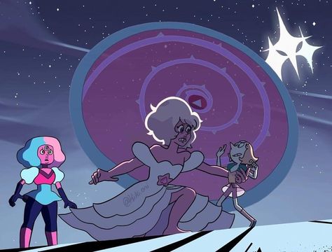 Steven And Pink Diamond, Pink Diamond And Steven, Pearl And Pink Diamond, Pink Diamond Fanart, Steven Universe Pink Diamond, Diamond Aesthetic, White Diamonds Perfume, Aesthetic Diamond, Pink Steven