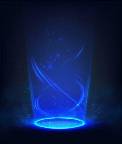 Vector sci-fi illustration. Tech background. Spiral glowing blue portal, hologram effect. Portal Illustration, Hologram Art, Hologram Design, Hologram Effect, Magic Portal, Magical Room, Sci Fi Tech, Tech Background, Tiger Pictures