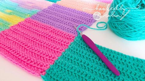 How To Start Crochet, Hooked By Robin, Joining Crochet Squares, Scrap Crochet, Knitted Blanket Squares, Granny Square Crochet Patterns Free, Crochet Afghan Patterns Free, Crochet Stitches For Blankets, Beginner Crochet Tutorial