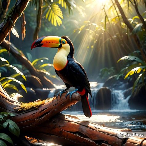 307 Tucan sobre arbol caido #tucan #selva #toucan #forest #illustration #ilustracion #digitalpainting #viraliapy #asuncion #paraguay #diseño #arte #inteligenciaartificial #iapy #instaparaguay #artedeparaguay #ia #ai #iaart #aiartist #generativeart #digitalartwork #digitalartist #creative #aicreations #illustration_daily #aigenerated #aiartcommunity Forest Illustration, Animal Drawings, Jaguar, Indiana, Graffiti, Forest, Van, Drawings, Animals